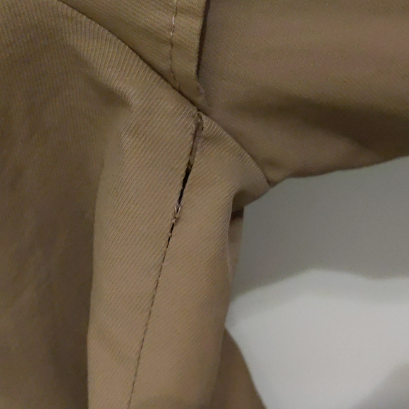 Classic Tommy Hilfiger Double-breasted Trench w/ Hood, Belt,& Pockets sz XS, Tan - Picture 7 of 14